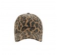 anine bing jeremy baseball cap - black and brown leopard