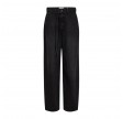 trw kaia slung belt jeans wash heritage - black
