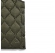 taion unisex military crew neck down jacket - dark olive