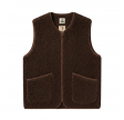 pepitko coldbreaker vest - dark brown