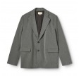 kerte blazer - medium grey