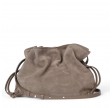 camilla bag large suede - elephant grey