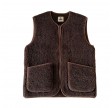 pepitko coldbreaker vest - dark brown