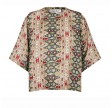 cali silk top turqouise - green 