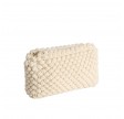 aiayu linn clutch - pure ecru