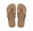 havaianas top tiras - rose gold