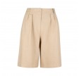 livia shorts linen - beige 