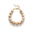 anni lu jetset gems bracelet - cream
