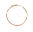 anni lu asym bracelet - peach