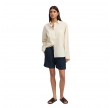 aiayu casual shorts linen - navy