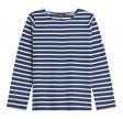 tilda ls tee - navy offwhite