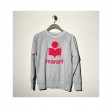milly sweat - grey-pink