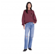 anine bing miles sweatshirt letteman - fig