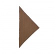 triangle solid logo m - dark brown