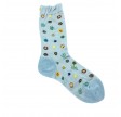 antipast polka flower - light blue