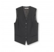 eva waistcoat - black