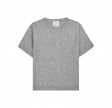 womens blouse - heather grey light