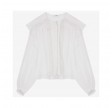 georgina lace blouse - white