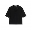 ida shirt knit - black