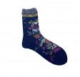 antipast happy flowers - navy