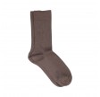mrs. merino fine sock - brown