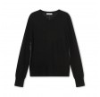 nora shirt knit - black