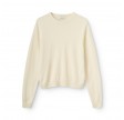 basic cashmere o-neck - off white