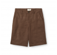 kerte shorts linen - brown