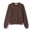 basic cashmere o-neck - raven 