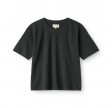 nuvel studio cropped tee - black