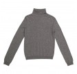 women's turtleneck - heather grey