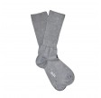 silk socks - grey melange 