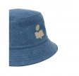 haley logo hat - light blue
