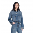 anine bing yuma jacket - cabana blue