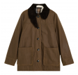 aiayu jamie jacket ripstop oilskin - bark