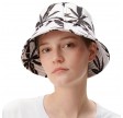 bucket hat henni - zebra wave flower
