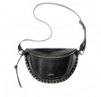 skano leather belt bag - black