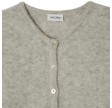 women's cardigan vitow - light grey melange
