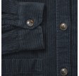 ashley shirt corduroy - black blue