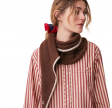 moismont scarf elly no 218 violin - brown