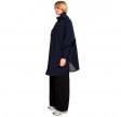 bergen poncho - dark navy