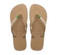 havaianas brasil logo - rose gold
