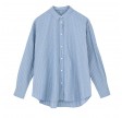 shirt striped - mix baby blue