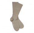 silk socks - oyster