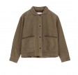 vinga shirt corduroy jacket - brown khaki