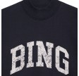anine bing bradie sweatshirt bing - navy