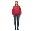 anine bing jaci sweatshirt - red