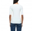 closed crewneck shortsleeve tee - ivory