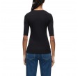 closed crewneck shortsleeve tee - black