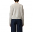 closed crew neck cropped - stone beige